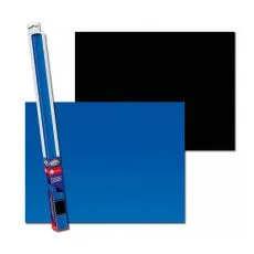 Pozadie do akv&aacute;ria BLACK/BLUE S - 60 x 30cm