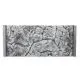 3D Pozadie do akv&aacute;ria 40 x 25 cm - tenk&eacute; GREY