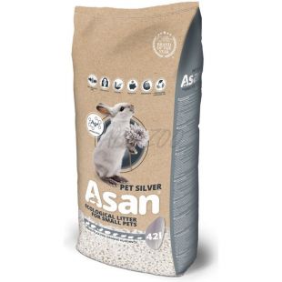 Asan Pet Silver podstielka pre hlodavce a kr&aacute;liky 42 L