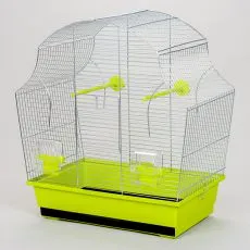 Klietka pre vt&aacute;ky MARGOT II zinc - 50,5 x 28 x 54 cm ZELEN&Aacute;