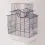 Klietka pre vt&aacute;ky IZA III KOBALT 58,5 x 38 x 65 cm