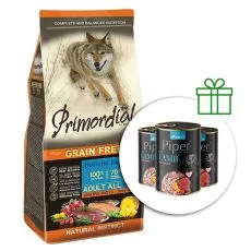 Primordial GF Adult Trout & Duck 12 kg + 3 x konzerva ZADARMO