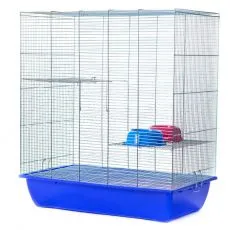 Klietka pre hlodavce Degu 70 Zinc - 70 x 40 x 79 cm