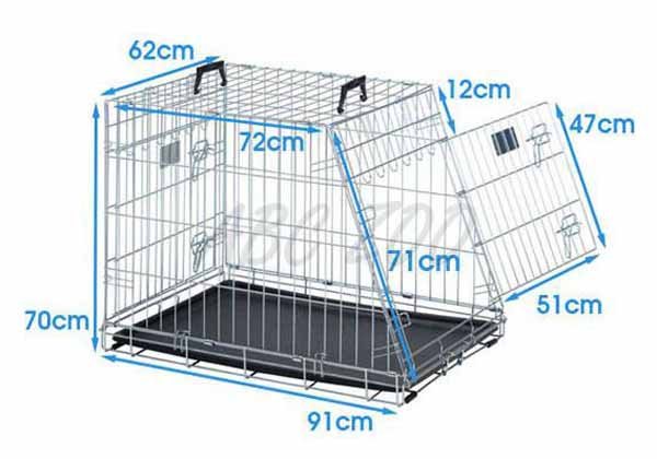 Klietka Dog Residence Mobil 91*61*71cm